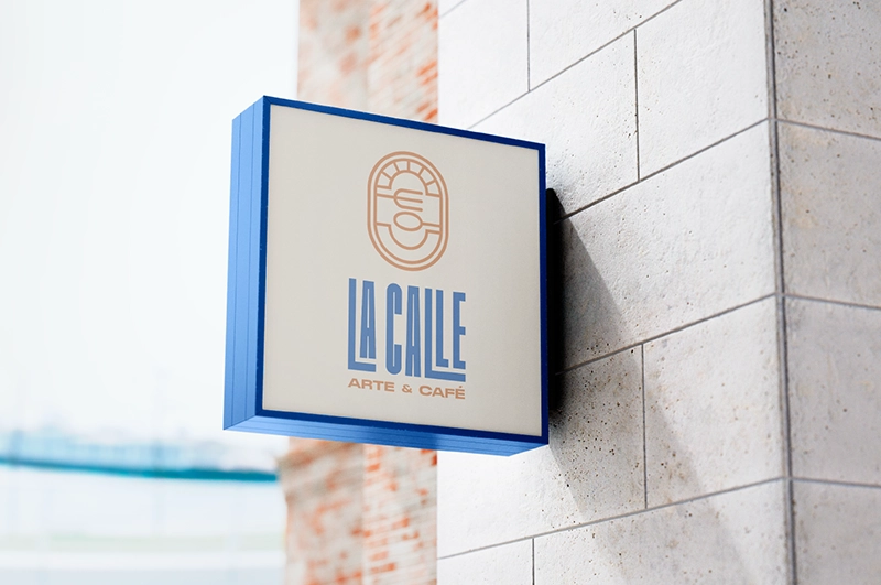 la_calle_cafe_branding_letrero